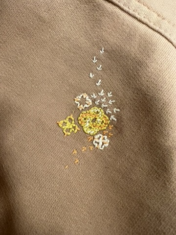 stain embroidery